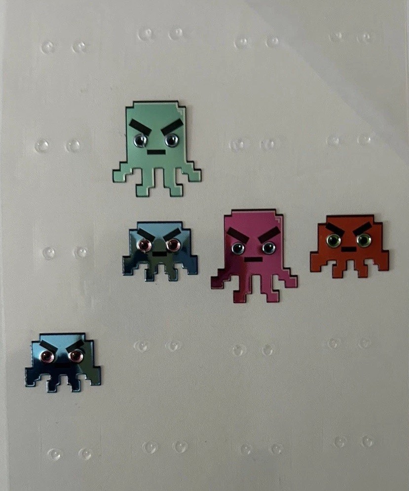 Arcade Game Stickers Video Game Over
