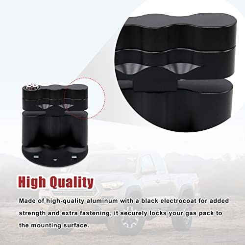RX-DLX-PM Pack Mount Lock with Bracket Cargo Racks Double Locking Fit for