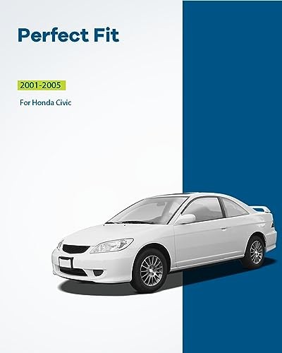 Interior Front Driver Left Side Side Replacement for 2001-2005 for Honda