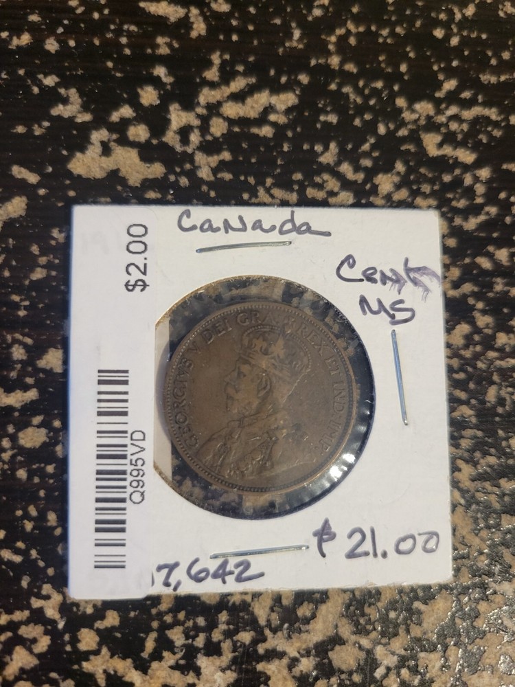 1912 CANADA ONE CENT