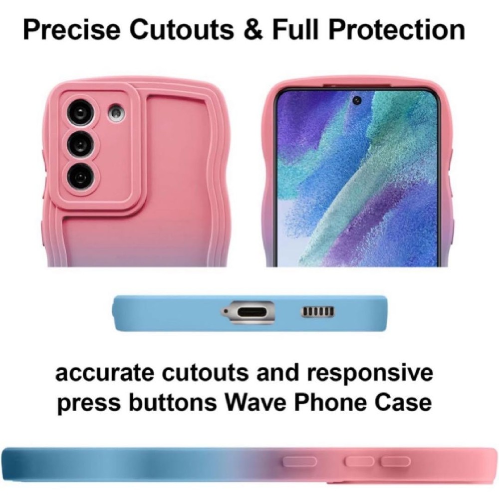 1409 Opened Only Galaxy S21 5 Case Pink Blue Gradient