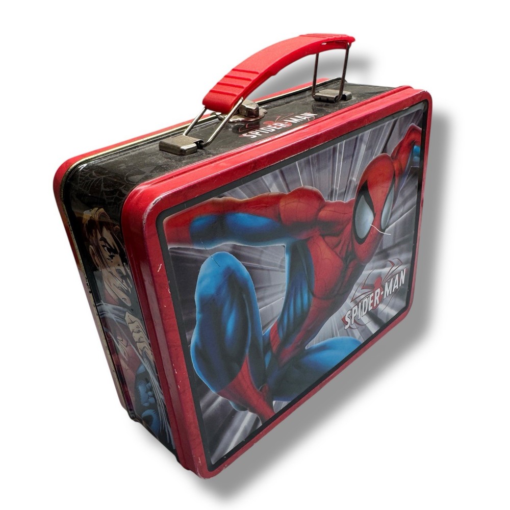 Spiderman 3D lunch box 2003