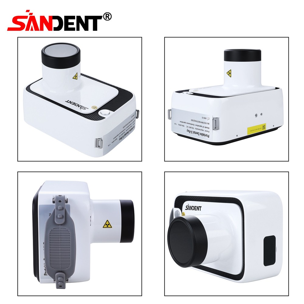 Portable Dental X Mobile Ray Machine Digital Unit High Frequency with Shield