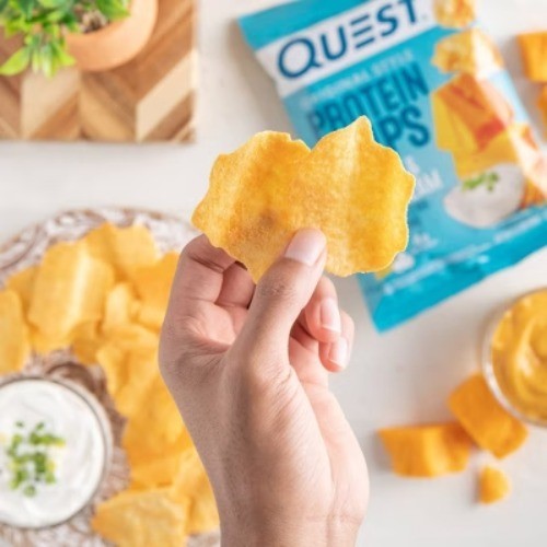 Quest Nutrition Protein Chips - Cheddar & Sour Cream