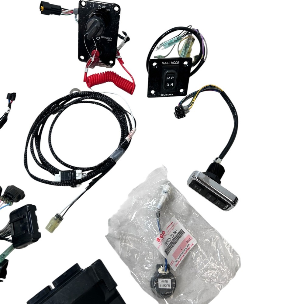 Suzuki SPC 1.0 Single Engine Precision Control Box Kit, 67000-98JE4, OEM