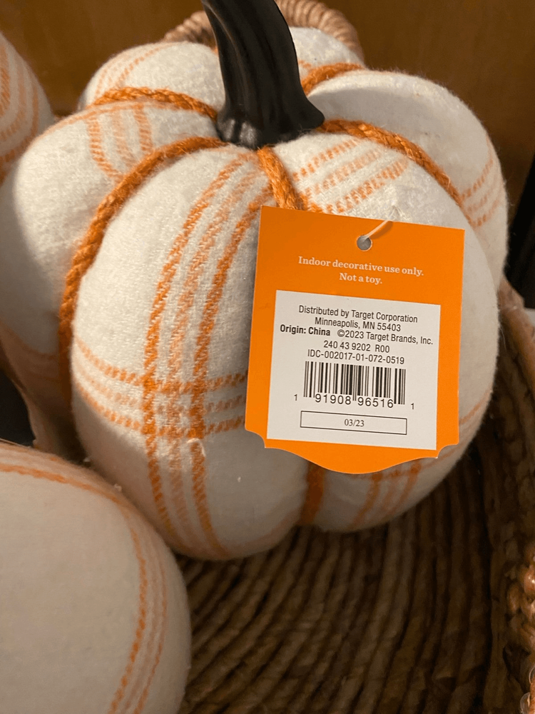 Hyde & Eek Pumpkin Decor