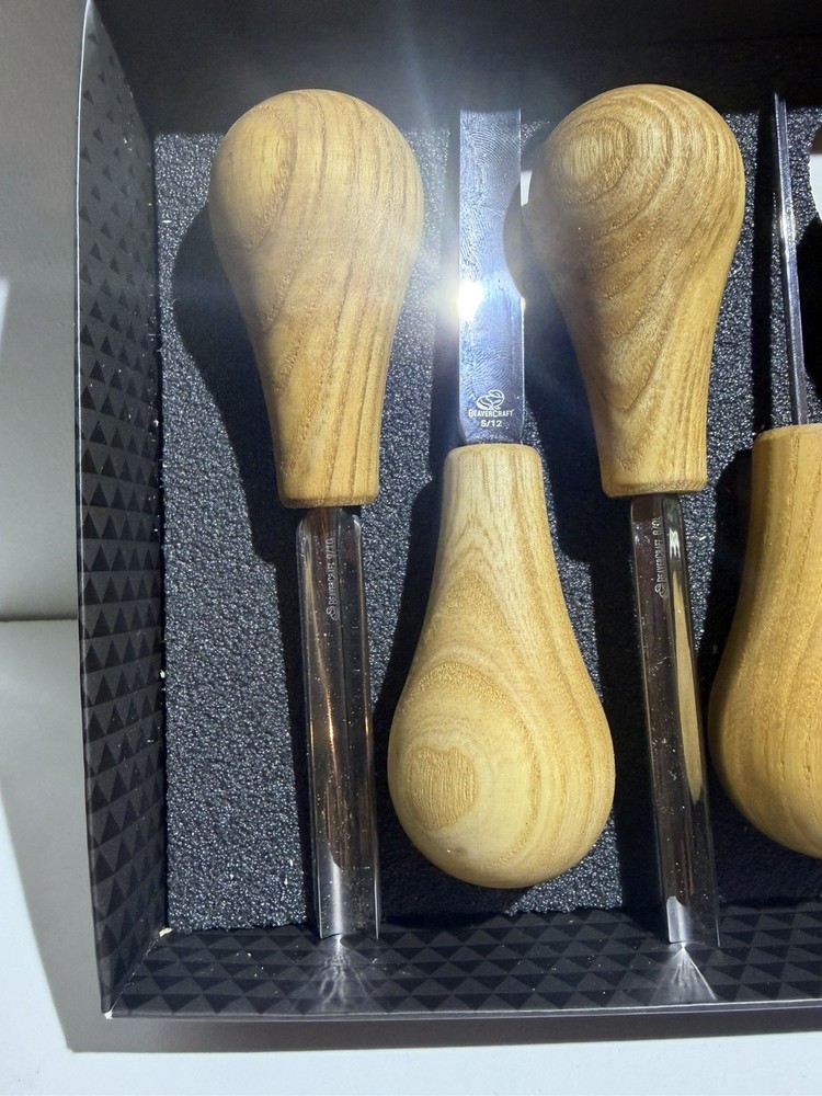 BeaverCraft Wood Carving Gouges Kit SC05 - Chisels Set with...