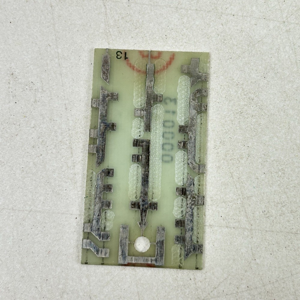 Vintage PCB key Electronic Access Key Keychain Building Office Computer Access 2