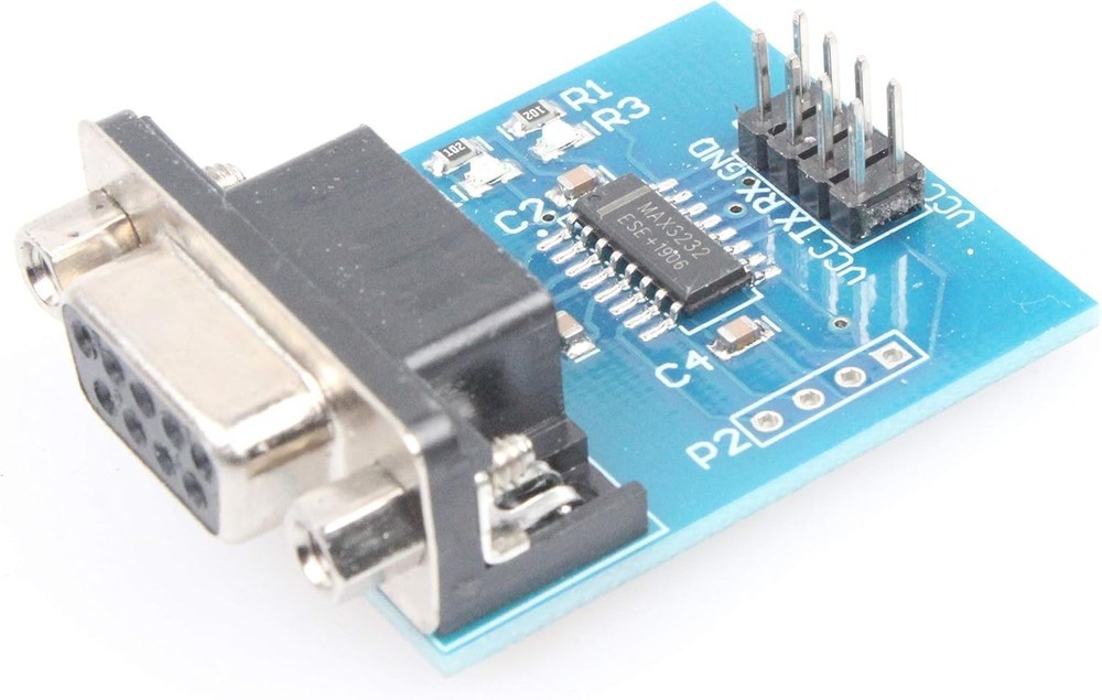 RS232 to TTL Module (Pack of 2) with Communication Indicator for Projects