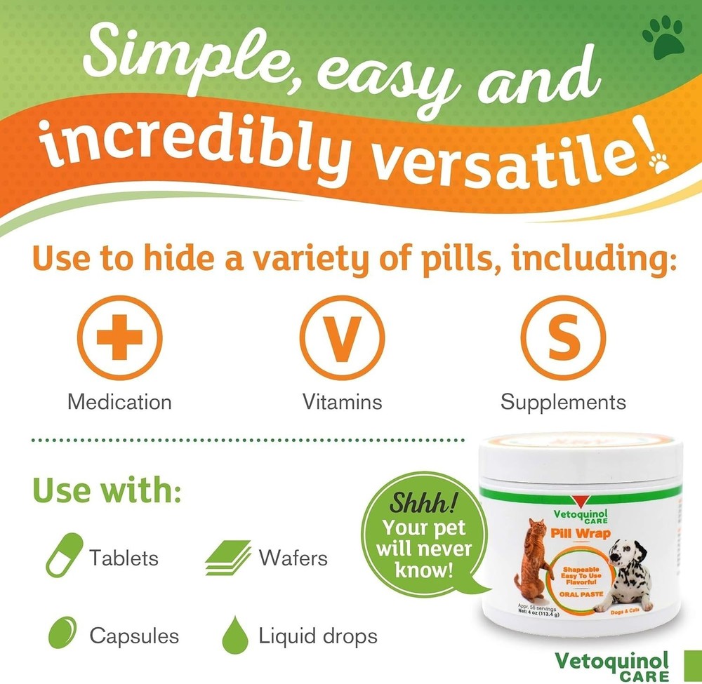 Shapeable Pill Pocket Paste - Mask Pills Effortlessly