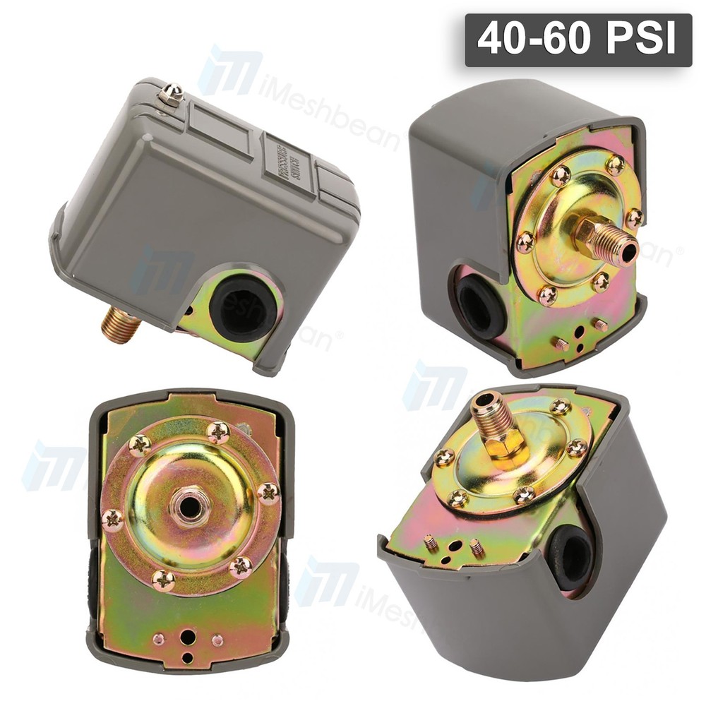 40-60 PSI Well Water Pump Pressure Control Switch Adjustable Double Spring Pole
