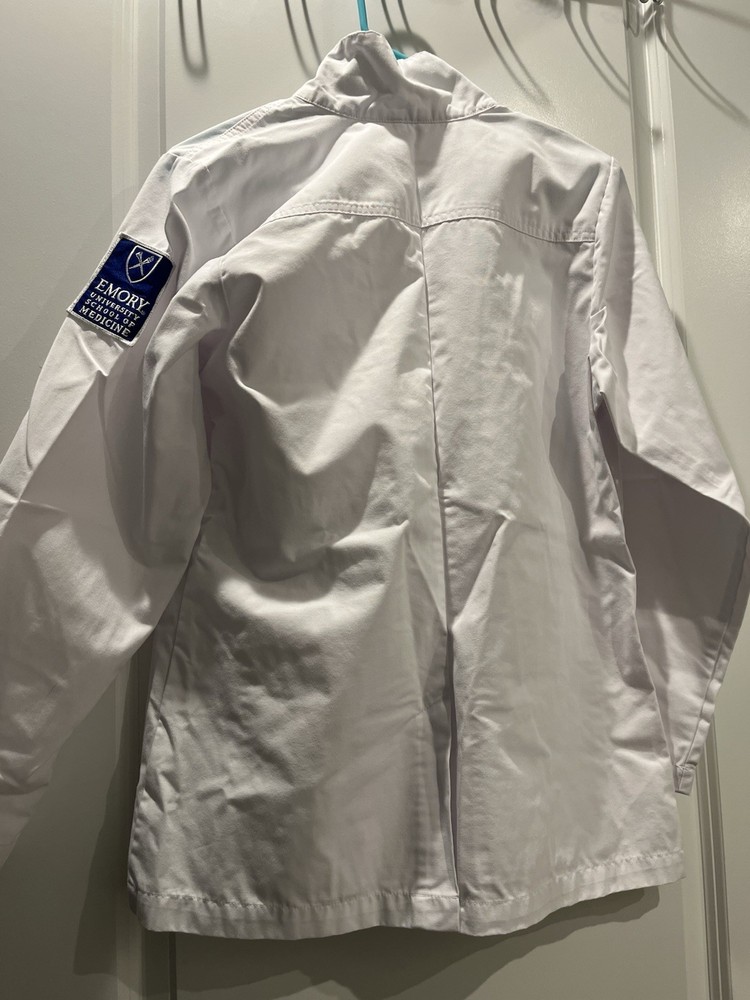 2 Emory Physician Assistant Student Short White Coats