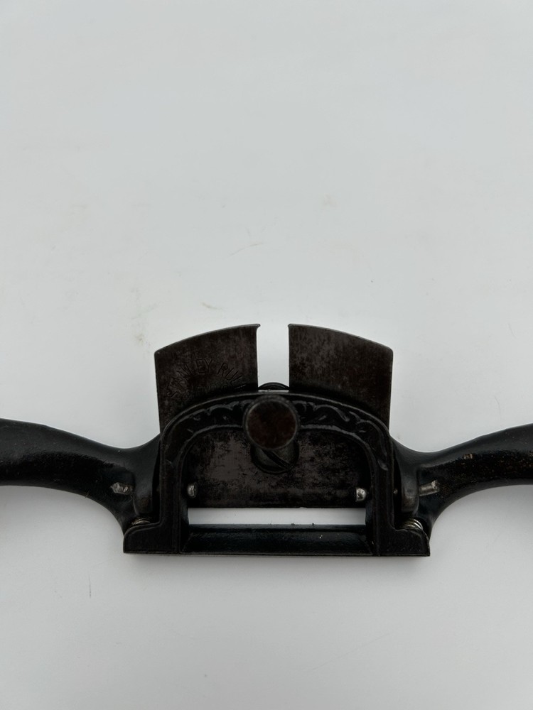 Hargrove # 53 Flat Bottom Adjustable Mouth Shave With Stanley Blade