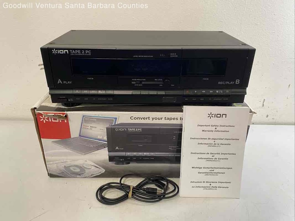 Ion Tape 2 PC USB Conversion System Tape Deck - Read