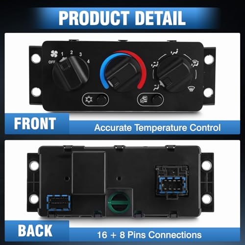 Air Conditioning Control Module Panel, AC Heater Climate Control Module