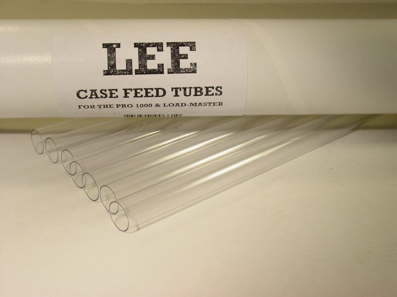 Lee Reloading Plastic Replacement Case Feeder Tubes Pro 1000 Press 90661