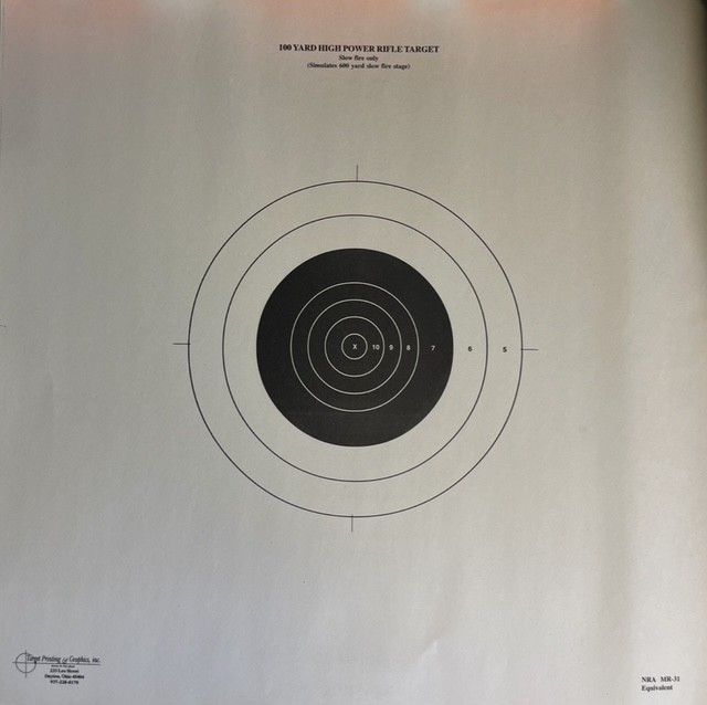 MR-31 [MR31] 100 Yard Target (50 pack)