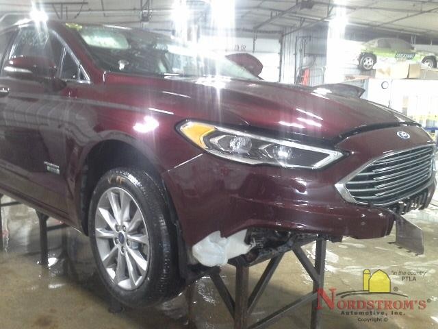 2017 Ford Fusion Driver Front Headrest Only Black Leather