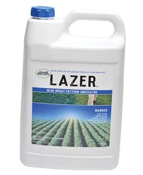 Lazer Blue Concentrated Spray Pattern Indicator - (128 Ounces) - 1 Gallon