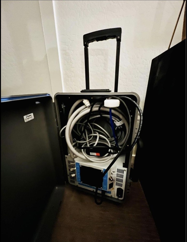 portable dental unit with air compressor