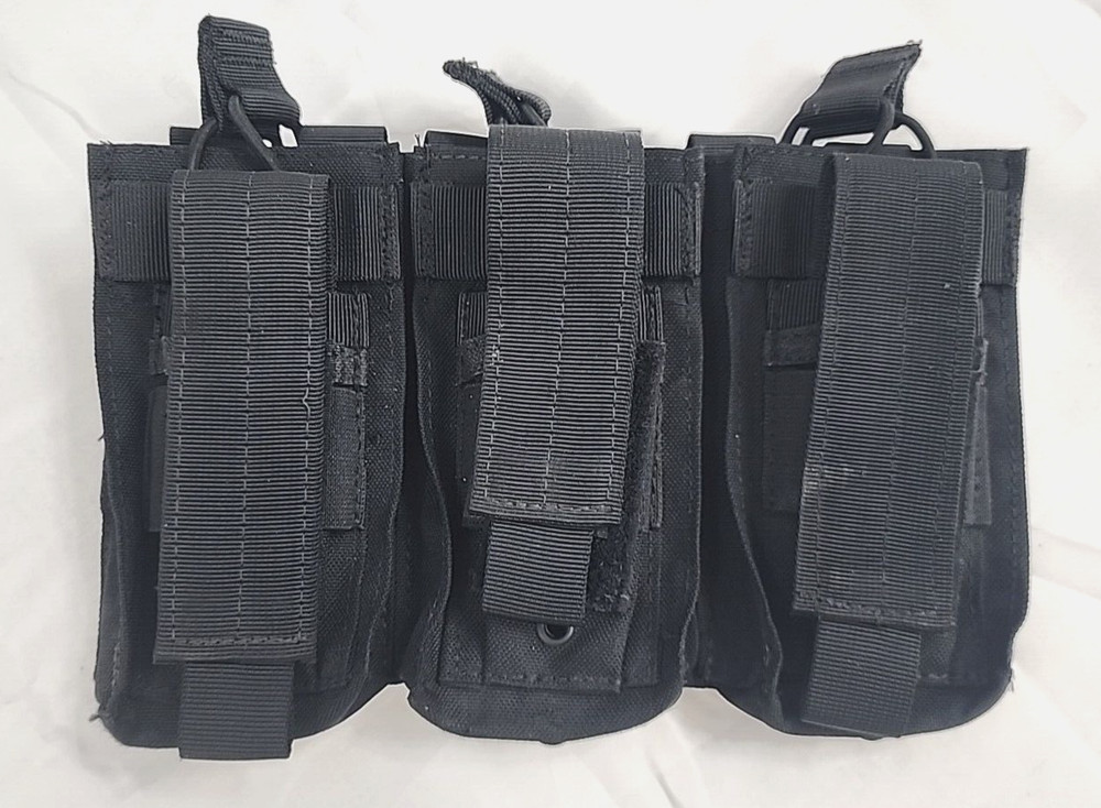 AWS Triple Kangaroo Pouch Only Black Cag Sof Devgru Seal