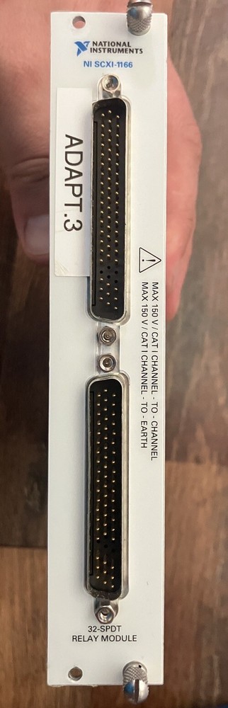 National Instruments NI SCXI-1166 High-Current General-Purpose Relay Switch