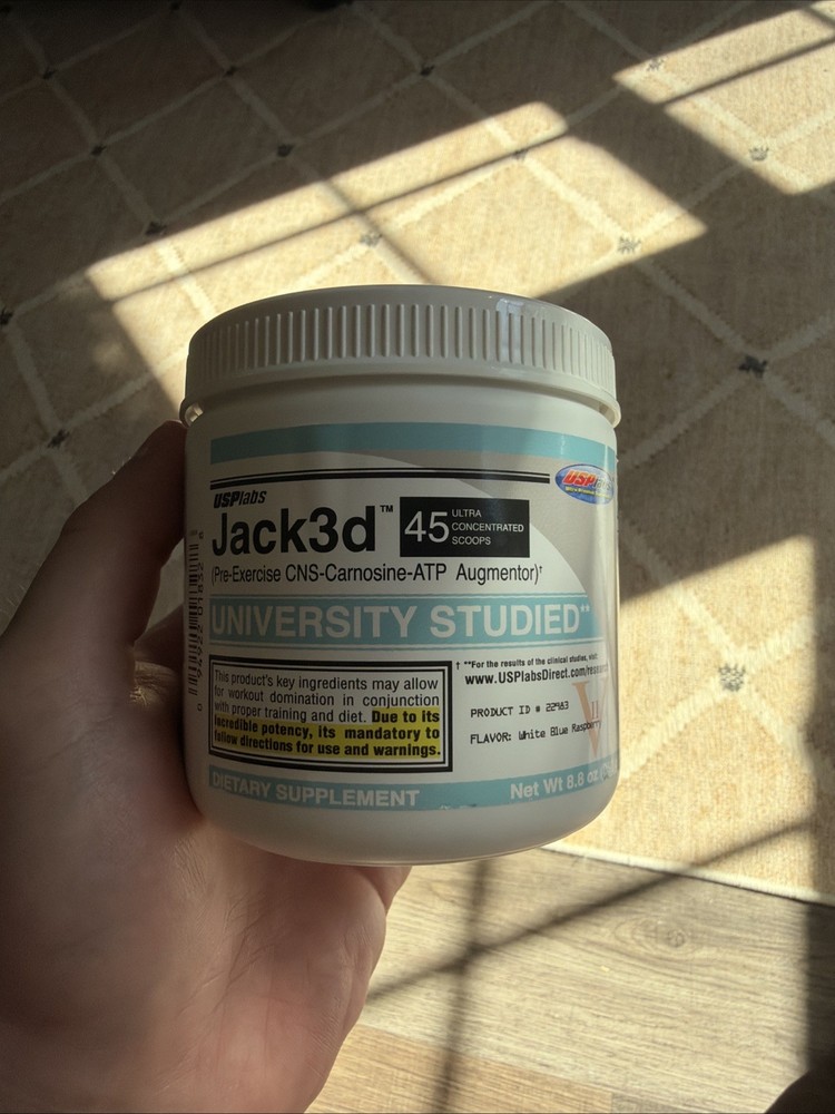 *OG* Jack SEALED Pre-Workout Lemon | NOT MICRO |ADVANCED FORMULA | FREE SHIPPING