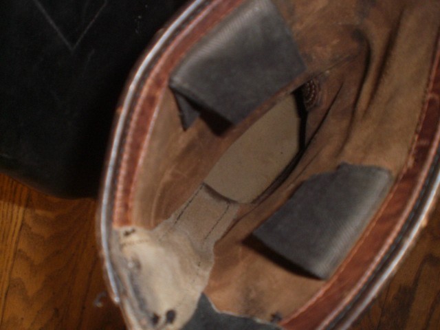 West German marching boots US size 9 good condition