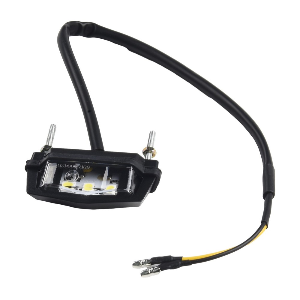 License Plate Light ABS Plastic Accessories Black Housing LED Lamp Multi Use