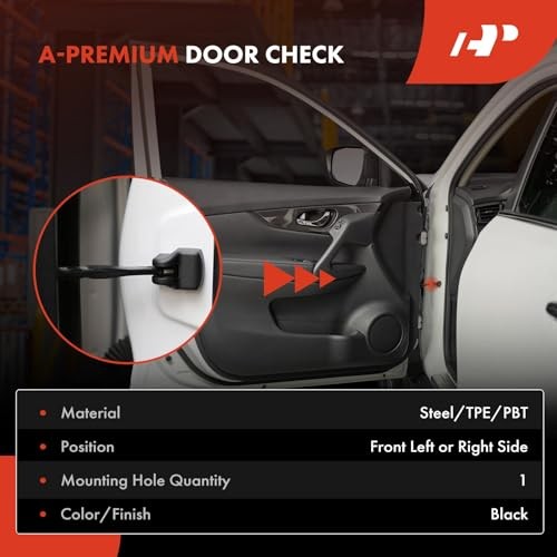 Front Left or Right Door Check Strap Stopper Compatible with Mini Cooper 2003