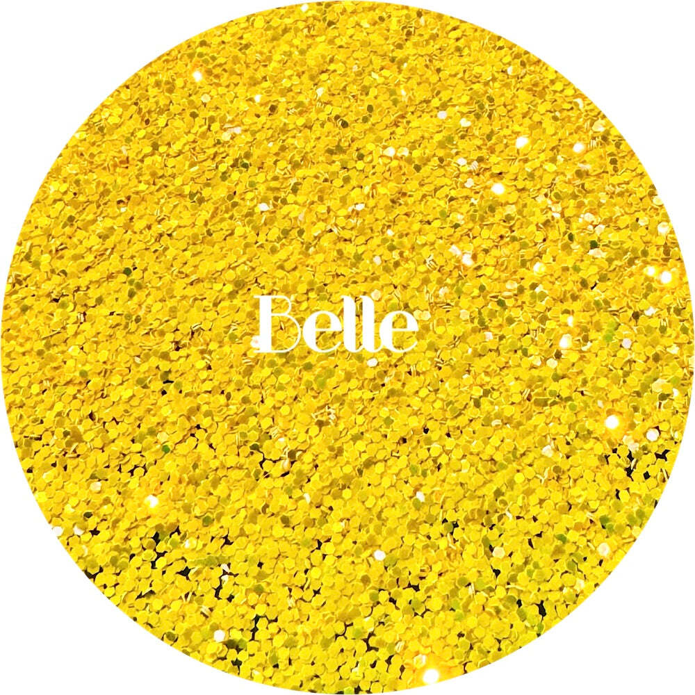 Premium Polyester Glitter - Yellow