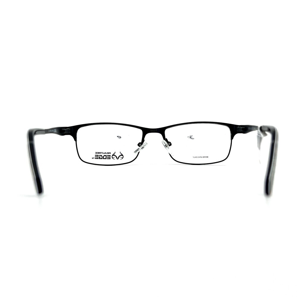 Realtree EDGE R708 blk Eyeglasses Frames Black Black Rectangular 53-17-140