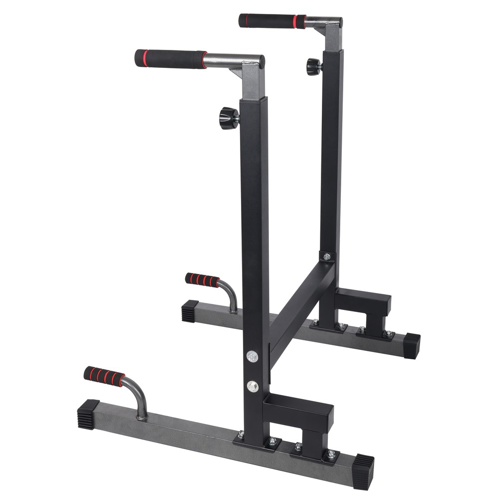 BalanceFrom Multi-Function Home Gym Exercise Dip Stand, 500lb Capacity(Open Box)