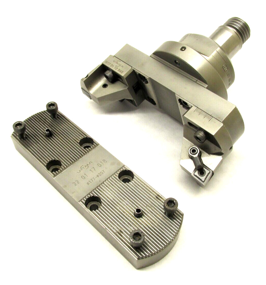 COMMAND URMA INTRAMAX DOUBLE CUTTER ROUGH BORING HEAD w/ ALPHA 5 MOUNT ADAPTER