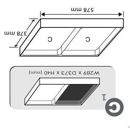 TOPTUL GTC08020 Trolley Tool Insert