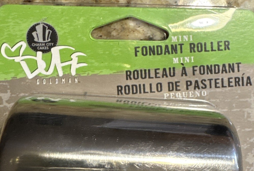 NIP Gartner Studios Duff Goldman Baking Fondant Mini Roller