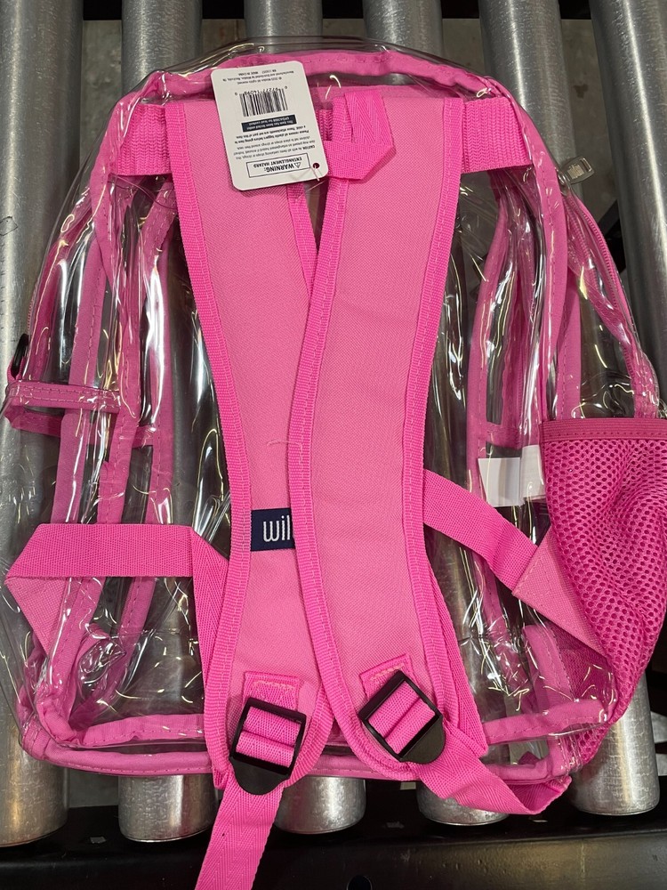 Wildkin clear backpack