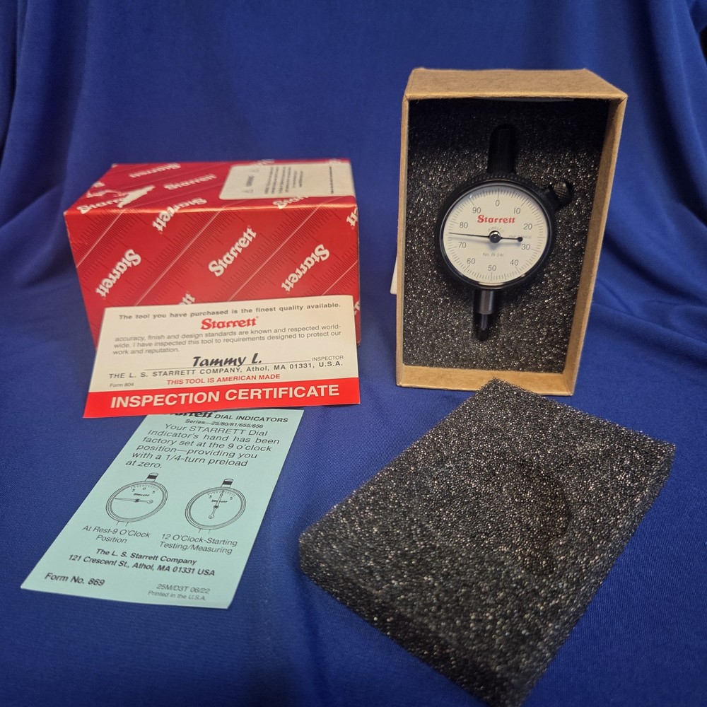 STARRETT - 81-241J - DIAL INDICATOR