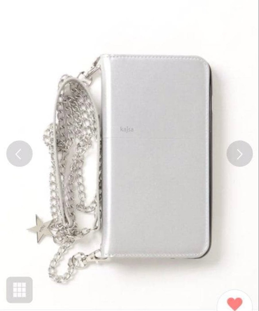 kajsa/Kaisa iPhone Case With Mirror, Silver