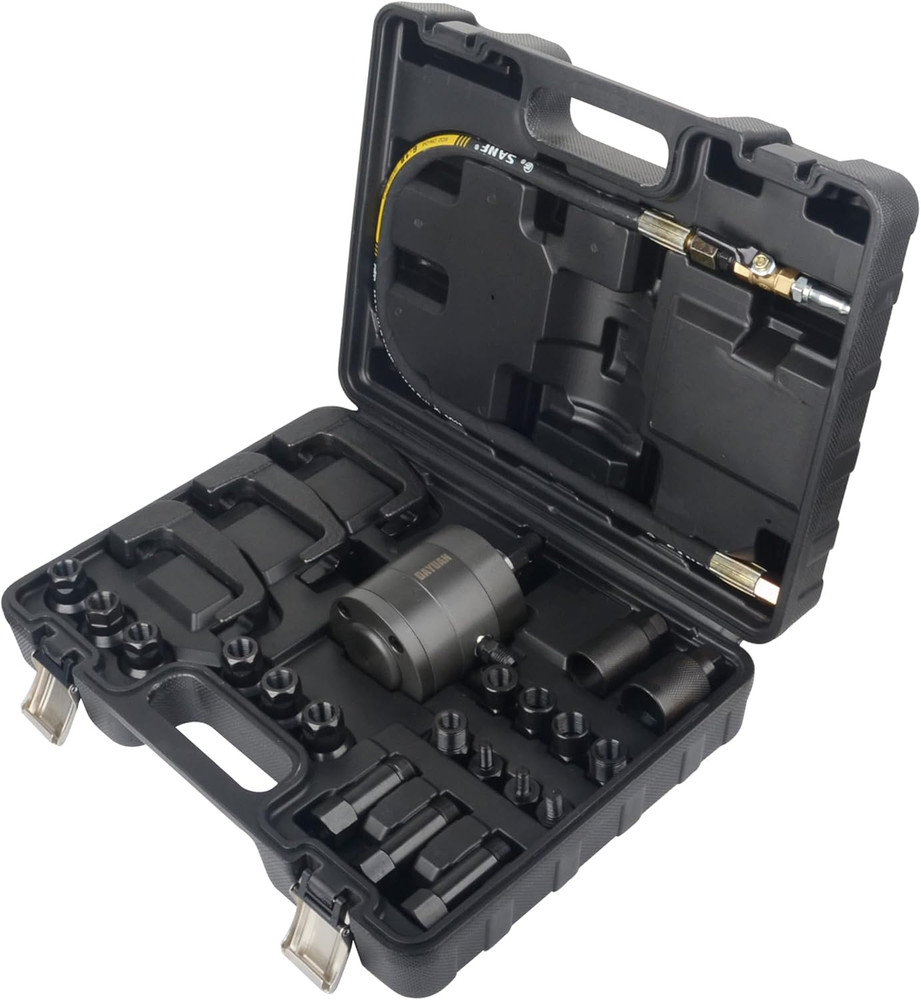 24Pcs Professional Pneumatic Diesel Injector Puller Air Vibration Removal Tool