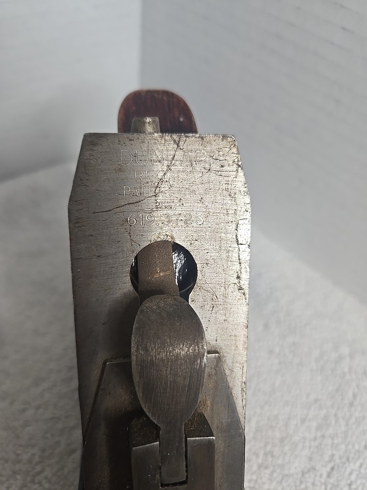 Dunlap smooth plane (hand planer) 619.3726