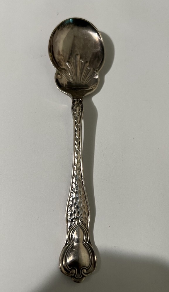 Sea Shell Shaped Old Silver Spoon