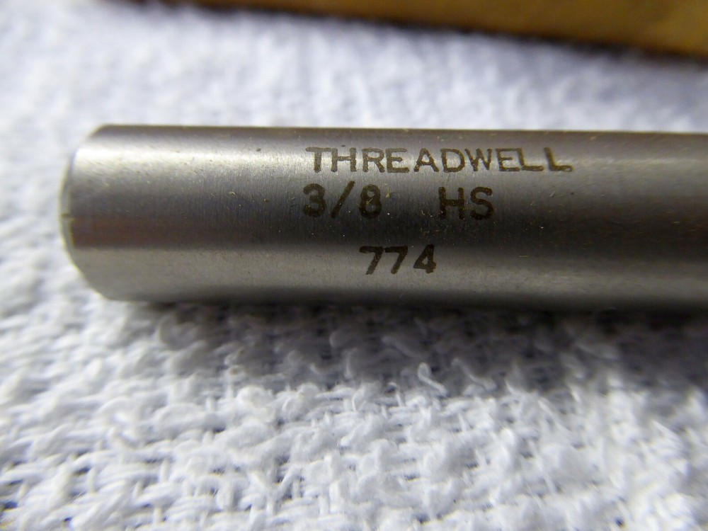 NOS Threadwill 3/8" Counterbore for 82° Flat Head Machine Screws