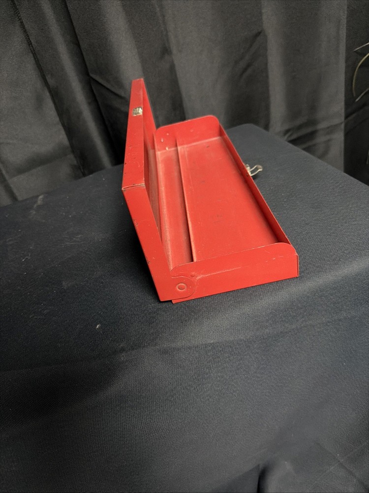 Vintage PROTO Socket Red Metal Box BOX ONLY, NO TOOLS