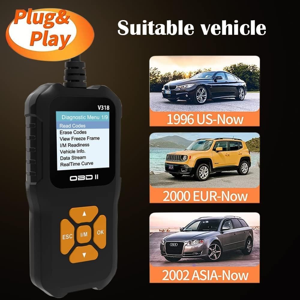 Car OBD2 Scanner Code Reader Engine Fault Code Reader Scanner CAN Diagnostic Sca