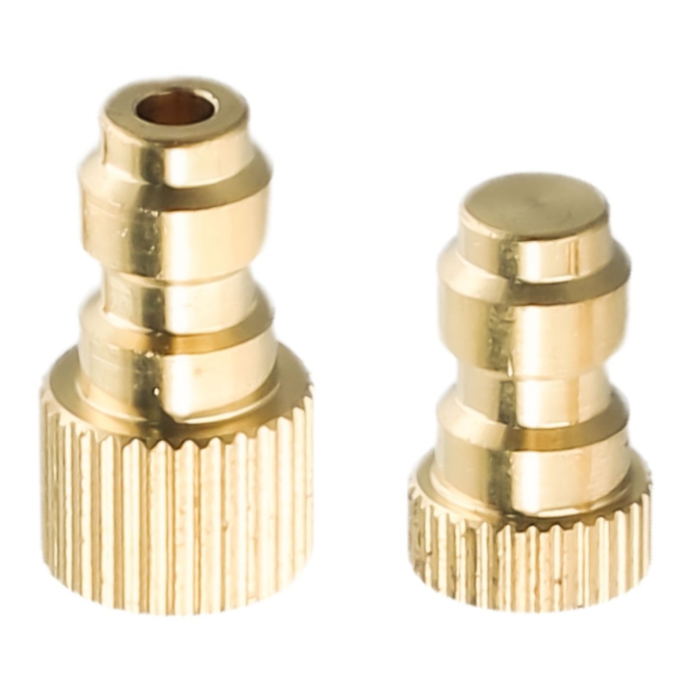 High Quality Air Nozzle Connection Hex 8MM Hose Adapters Practical 2PCS