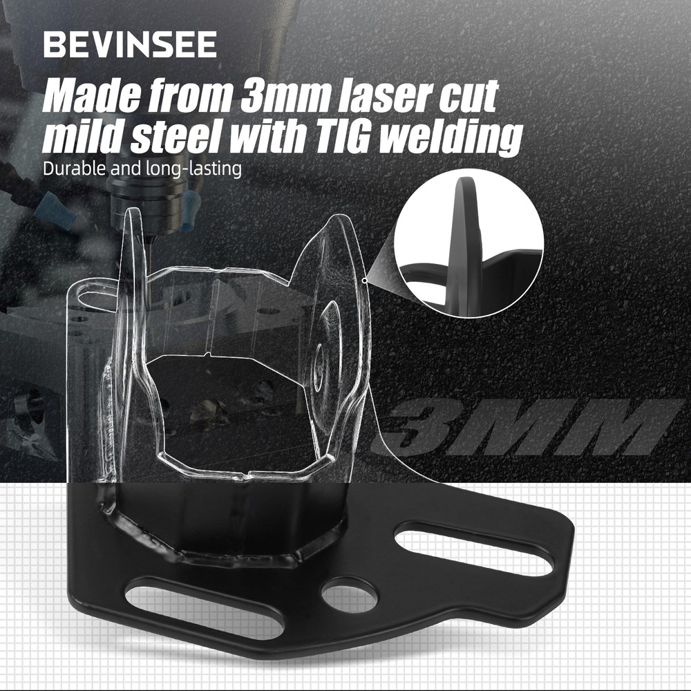 Left & Right Rear Trailing Arm Bracket Toe Correcting For BMW E36 E46 Z4