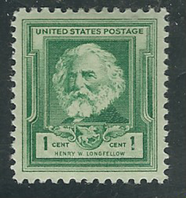 Scott #864....1 Cent...Longfellow...16 Stamps...MNH
