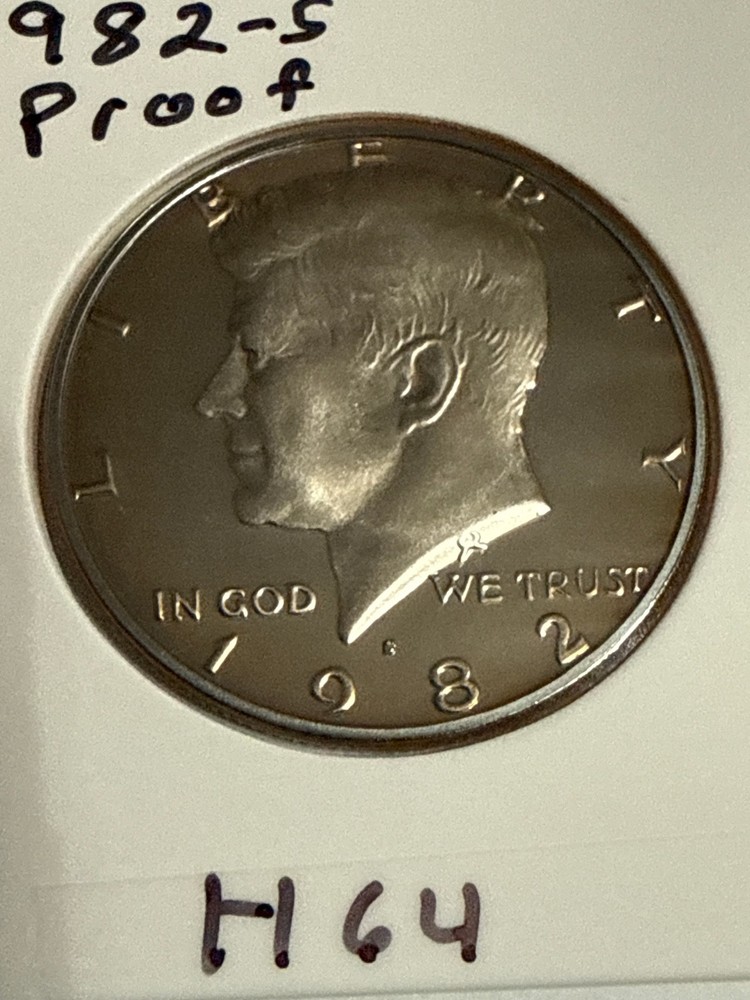 1982-S Kennedy Half Dollar Proof