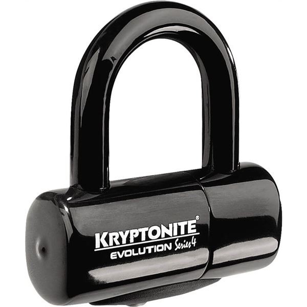 Kryptonite - 999607 - Evolution Series 4 Disc Lock, Black
